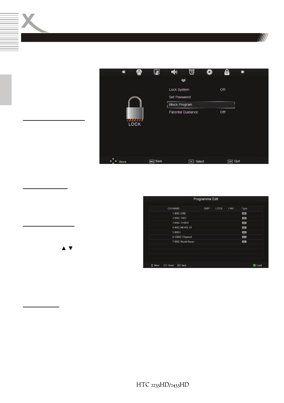 Lcd einstellungen | Xoro HTC 2233HD User Manual | Page 52 / 204