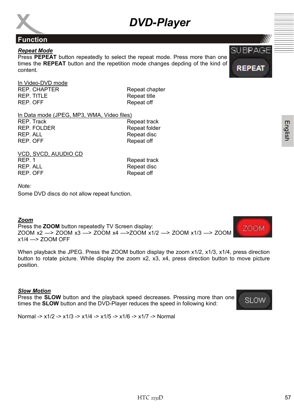 Dvd-player | Xoro HTC 2232D User Manual | Page 123 / 198