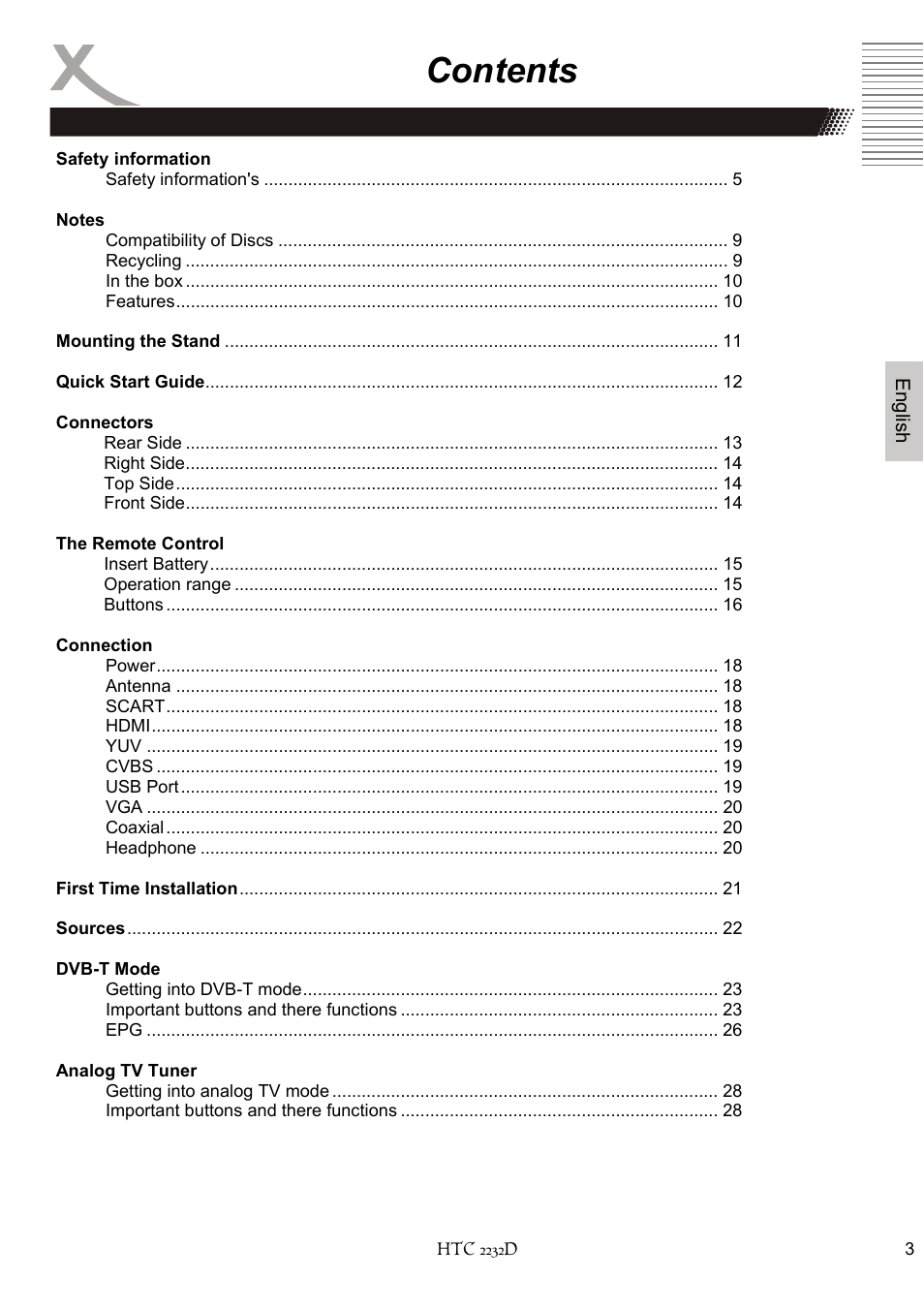 Xoro HTC 2232D User Manual | Page 69 / 198