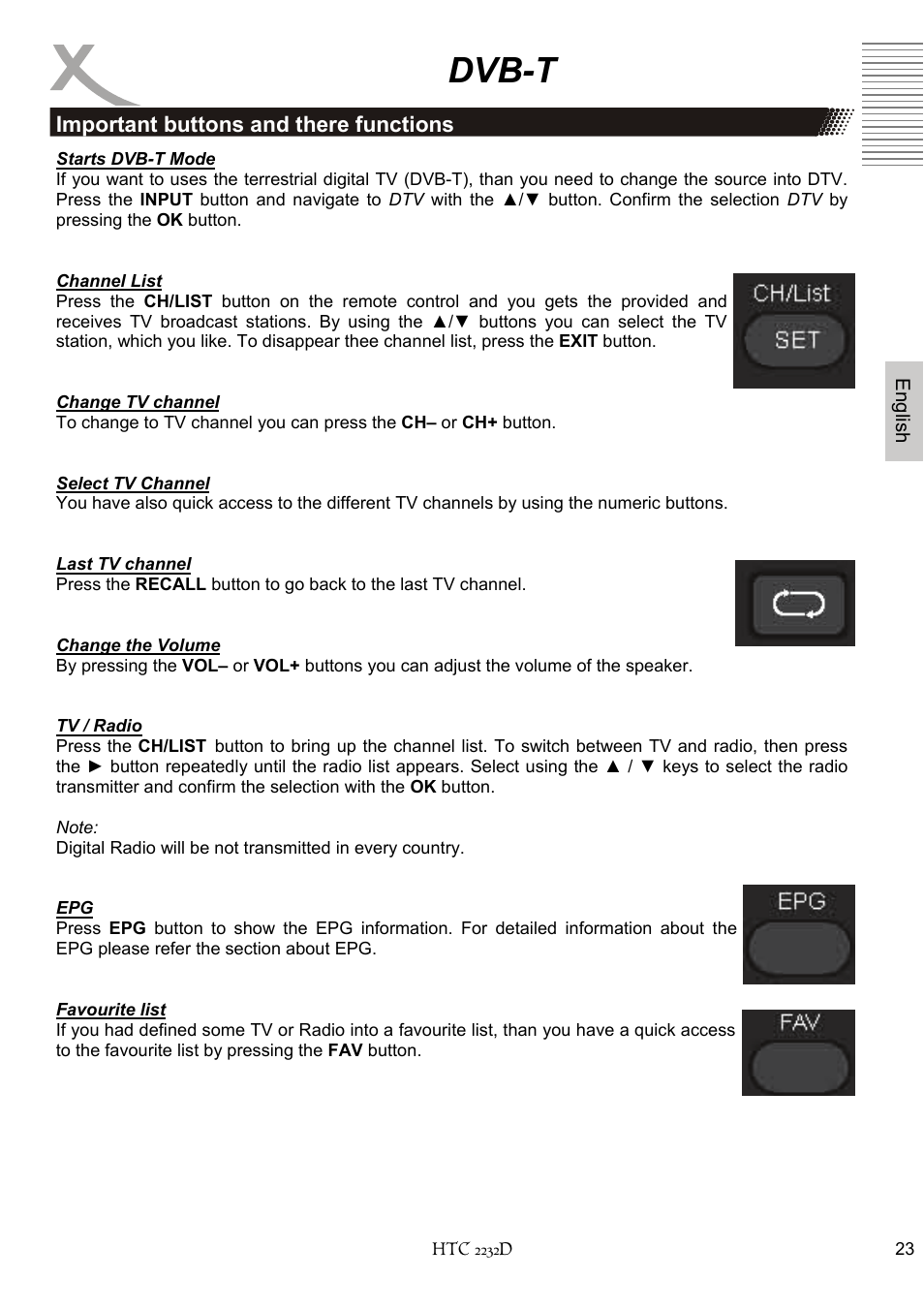 Dvb-t | Xoro HTC 2232D User Manual | Page 89 / 198