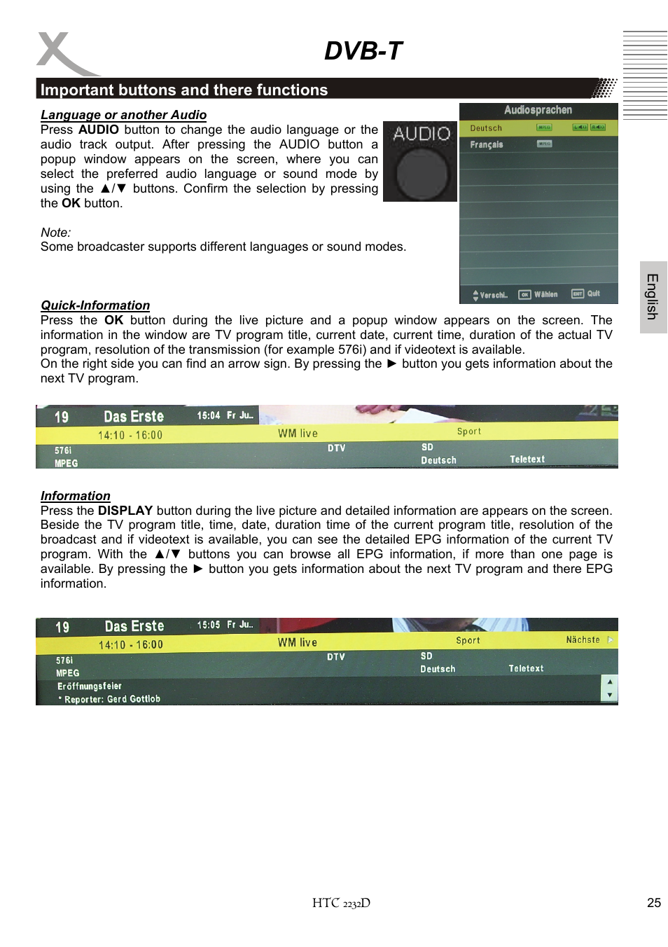 Dvb-t | Xoro HTC 2232D User Manual | Page 91 / 198