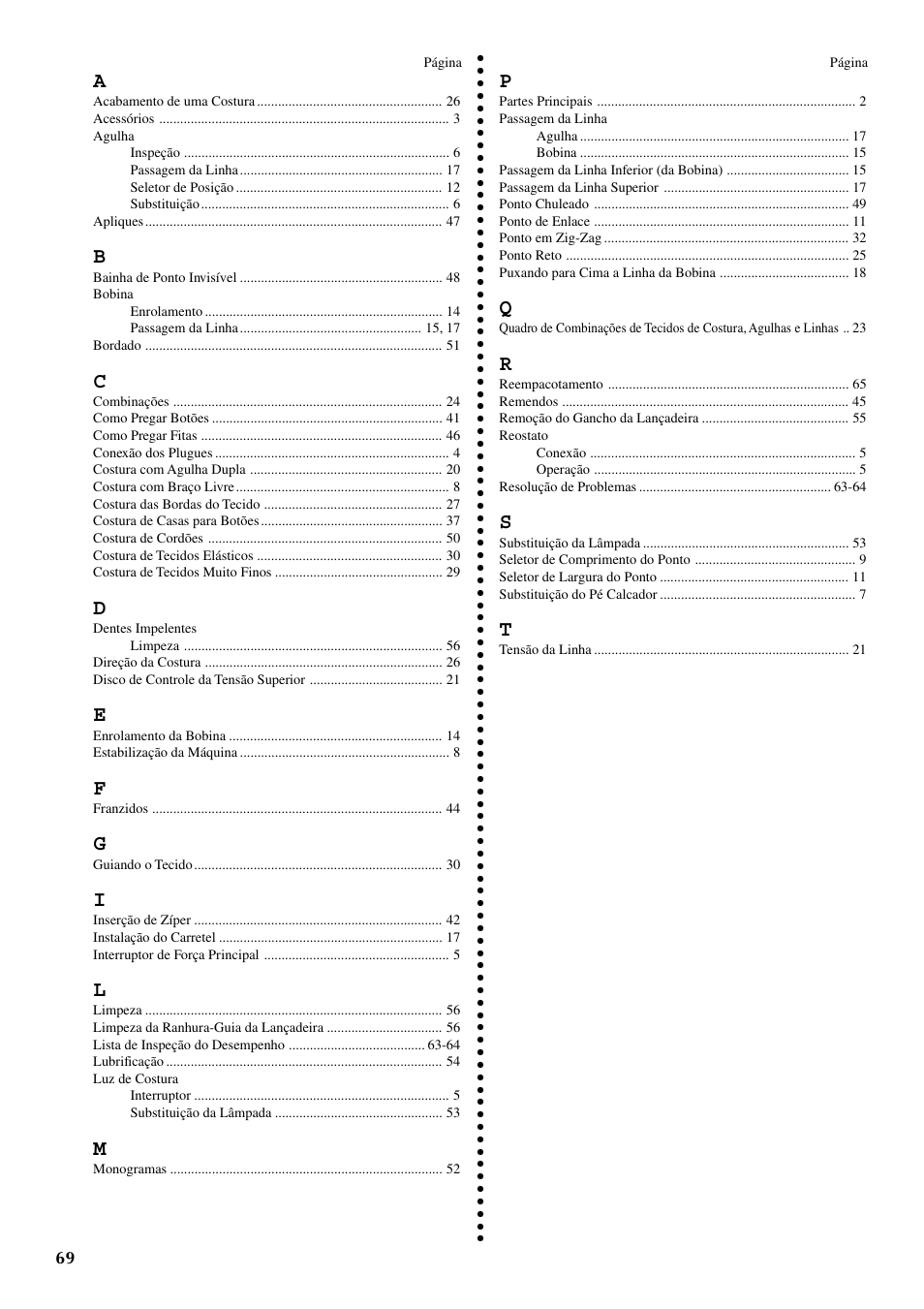 Brother LS-1217 User Manual | Page 79 / 81