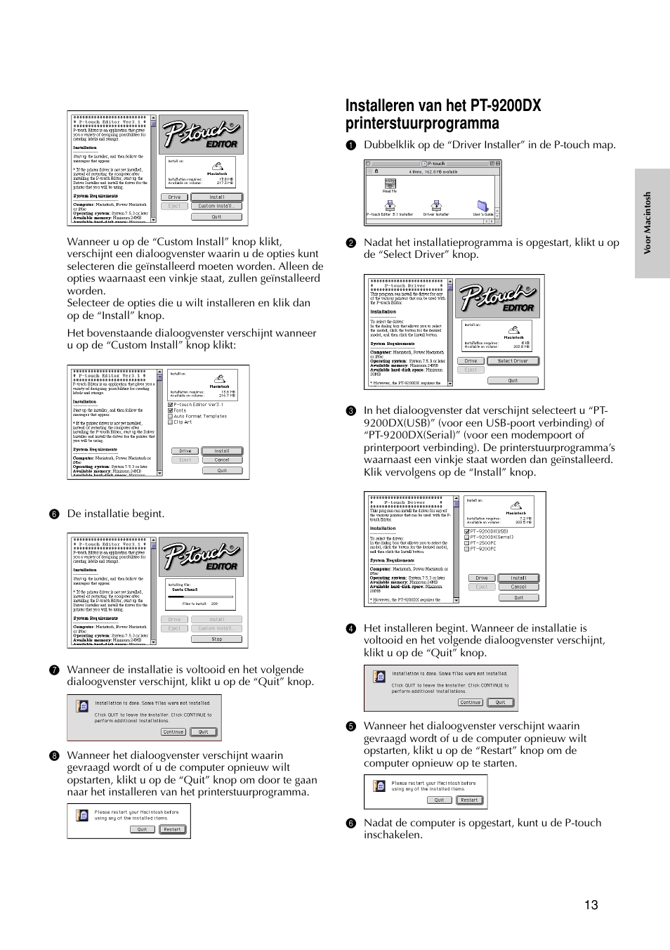 Brother PT-9200DX User Manual | Page 131 / 232