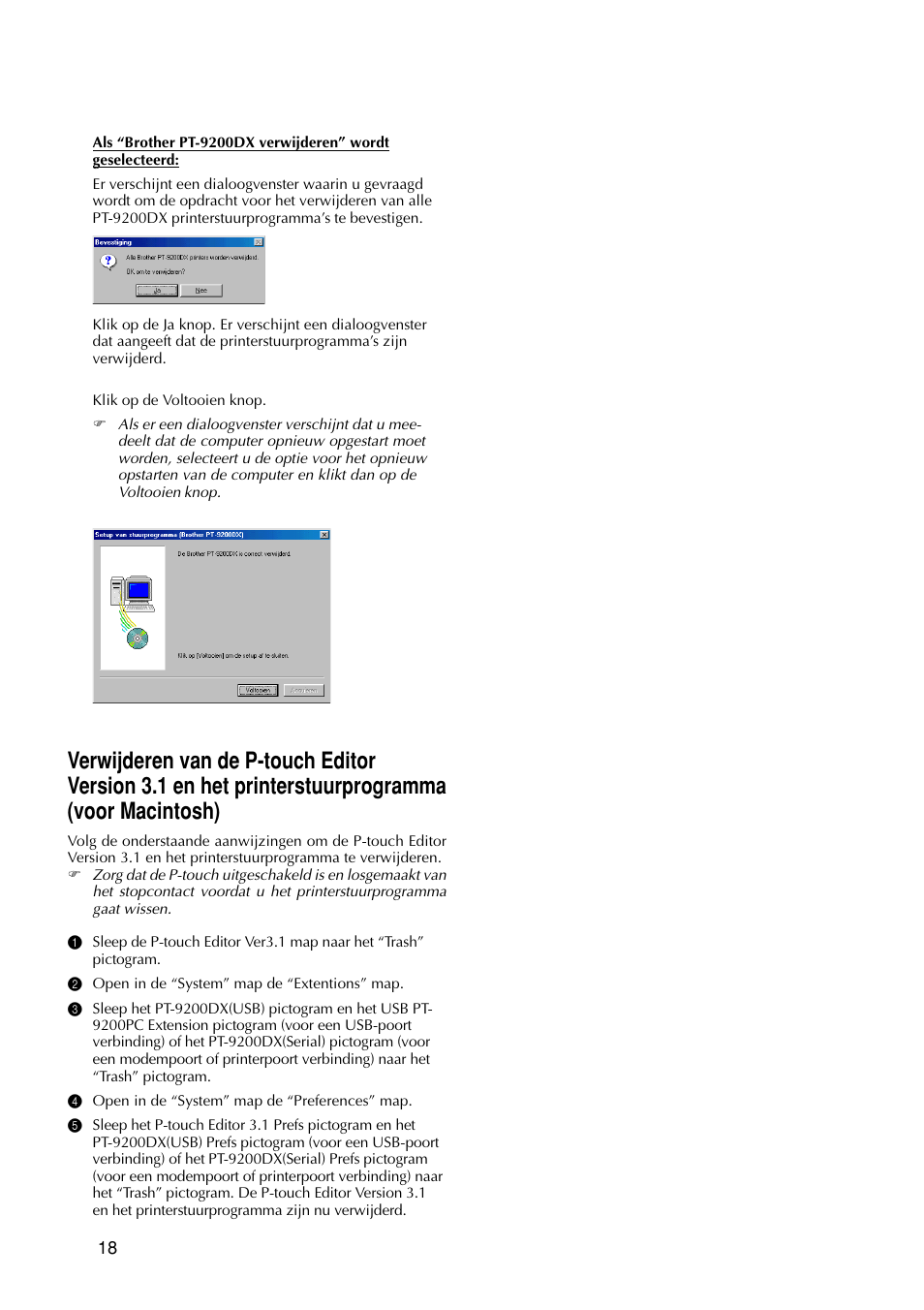 Brother PT-9200DX User Manual | Page 136 / 232