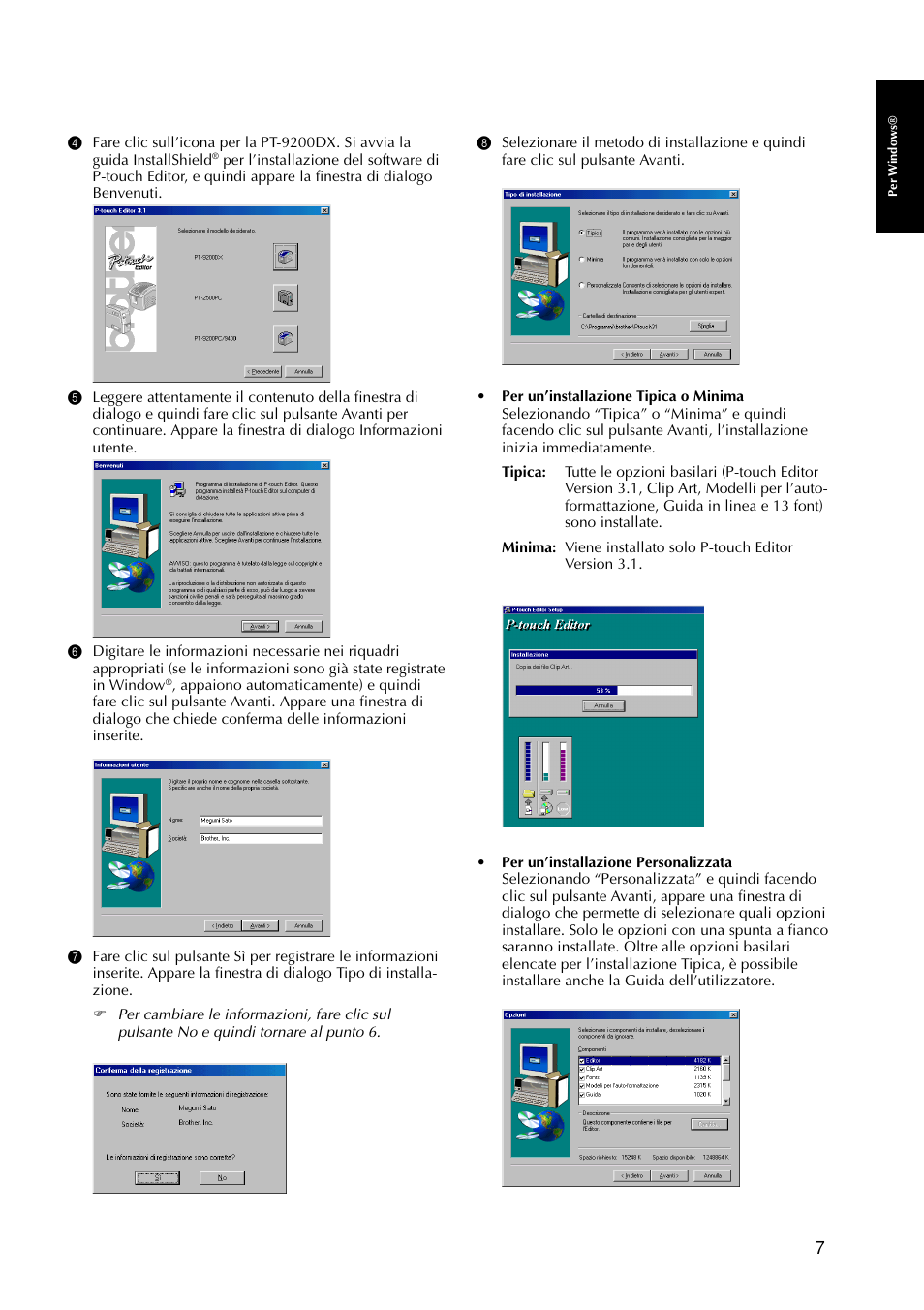 Brother PT-9200DX User Manual | Page 163 / 232