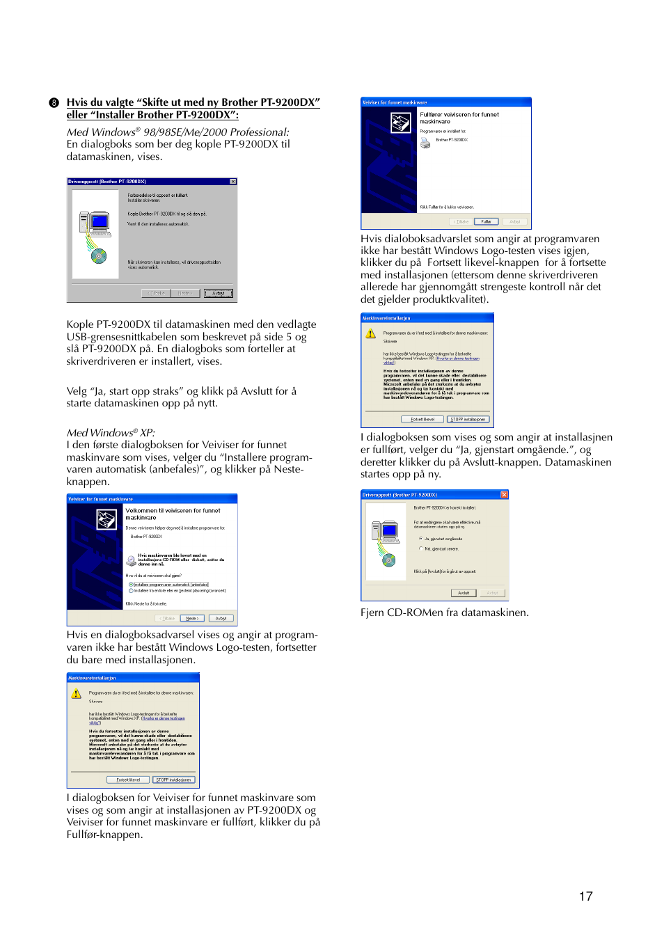 Brother PT-9200DX User Manual | Page 211 / 232