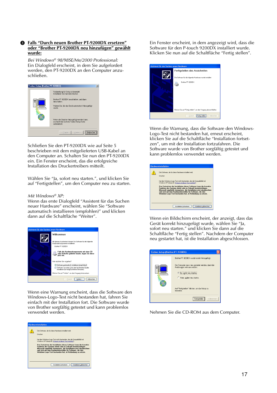 Brother PT-9200DX User Manual | Page 97 / 232