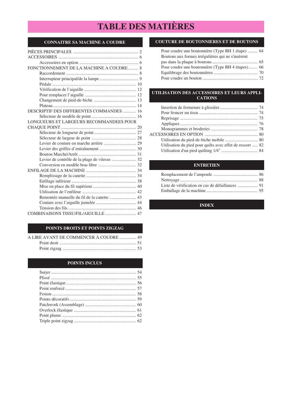 Brother PS-3100 3700 User Manual | Page 11 / 111