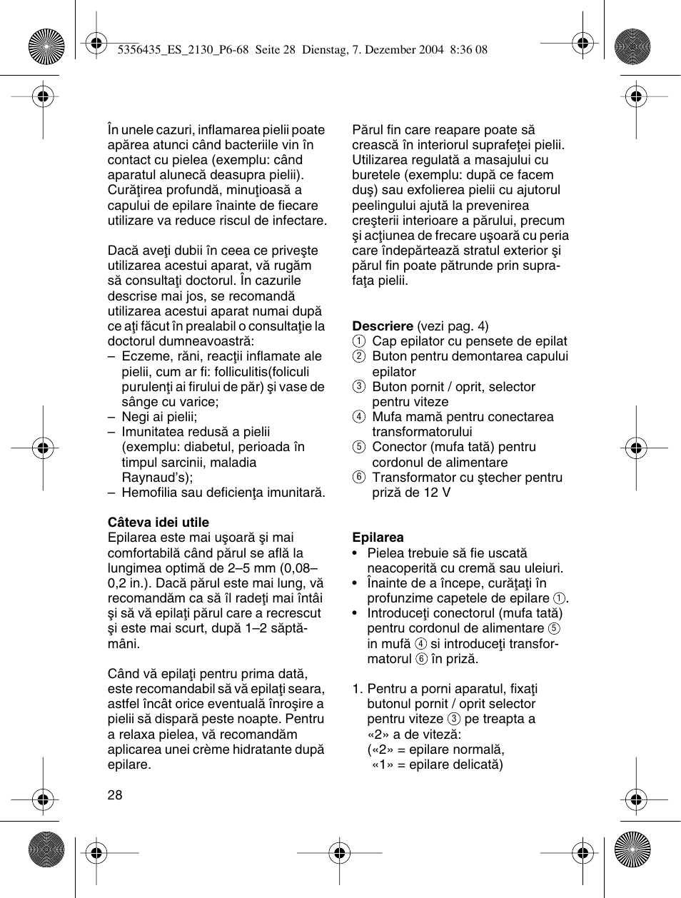 Braun 2120 Silk-épil EverSoft User Manual | Page 27 / 62