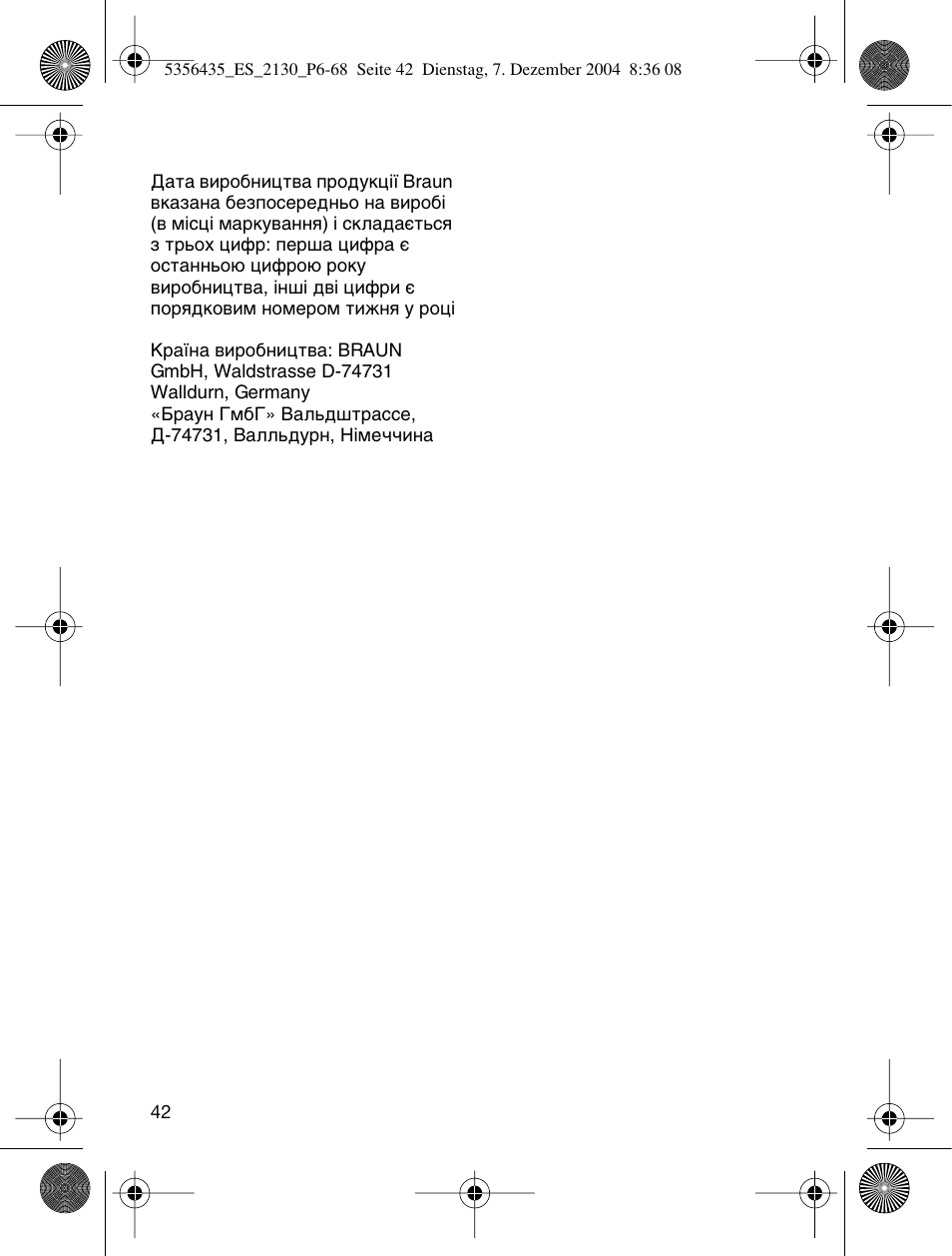 Braun 2120 Silk-épil EverSoft User Manual | Page 41 / 62