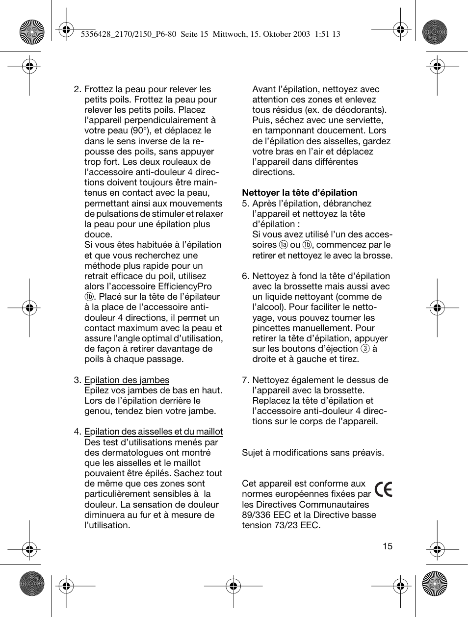 Braun 2150 Silk-épil EverSoft User Manual | Page 14 / 76