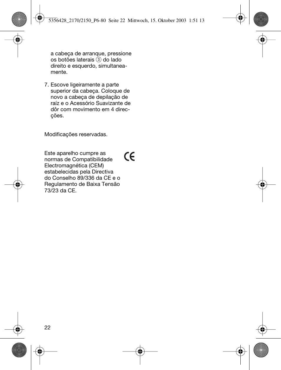 Braun 2150 Silk-épil EverSoft User Manual | Page 21 / 76