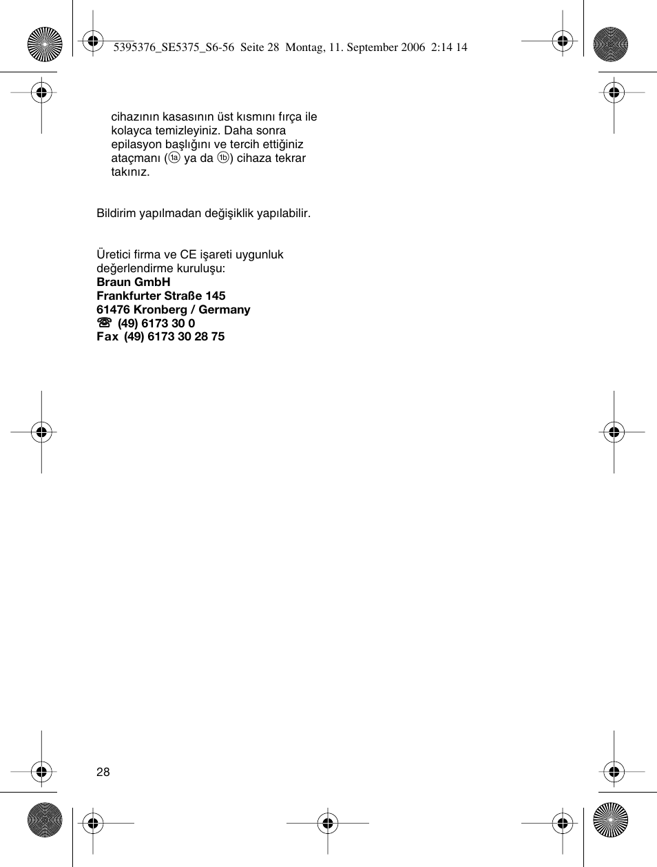 Braun 5375 Silk-épil Xelle User Manual | Page 27 / 55