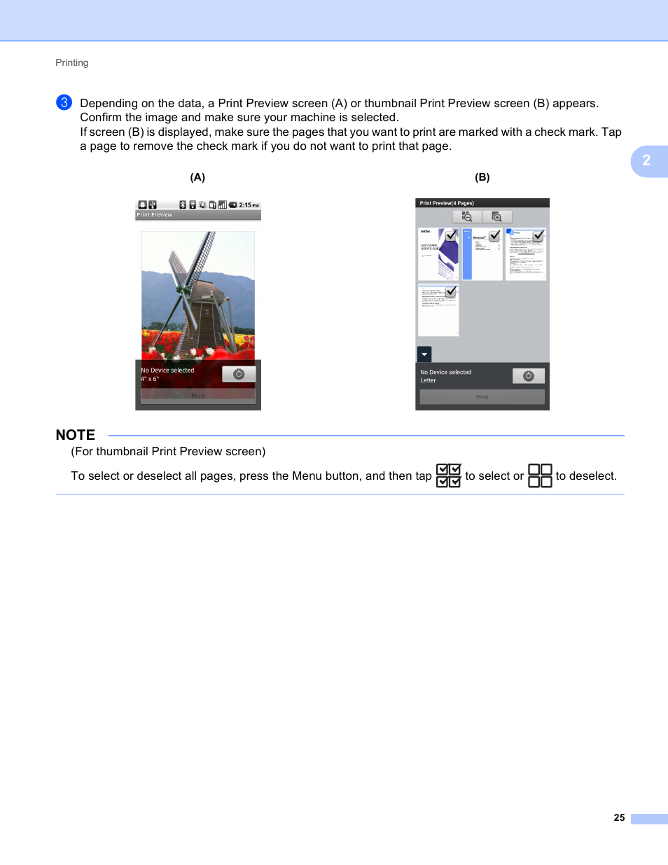 Brother Mobile Print/Scan for Brother iPrint&Scan User Manual | Page 29 / 115
