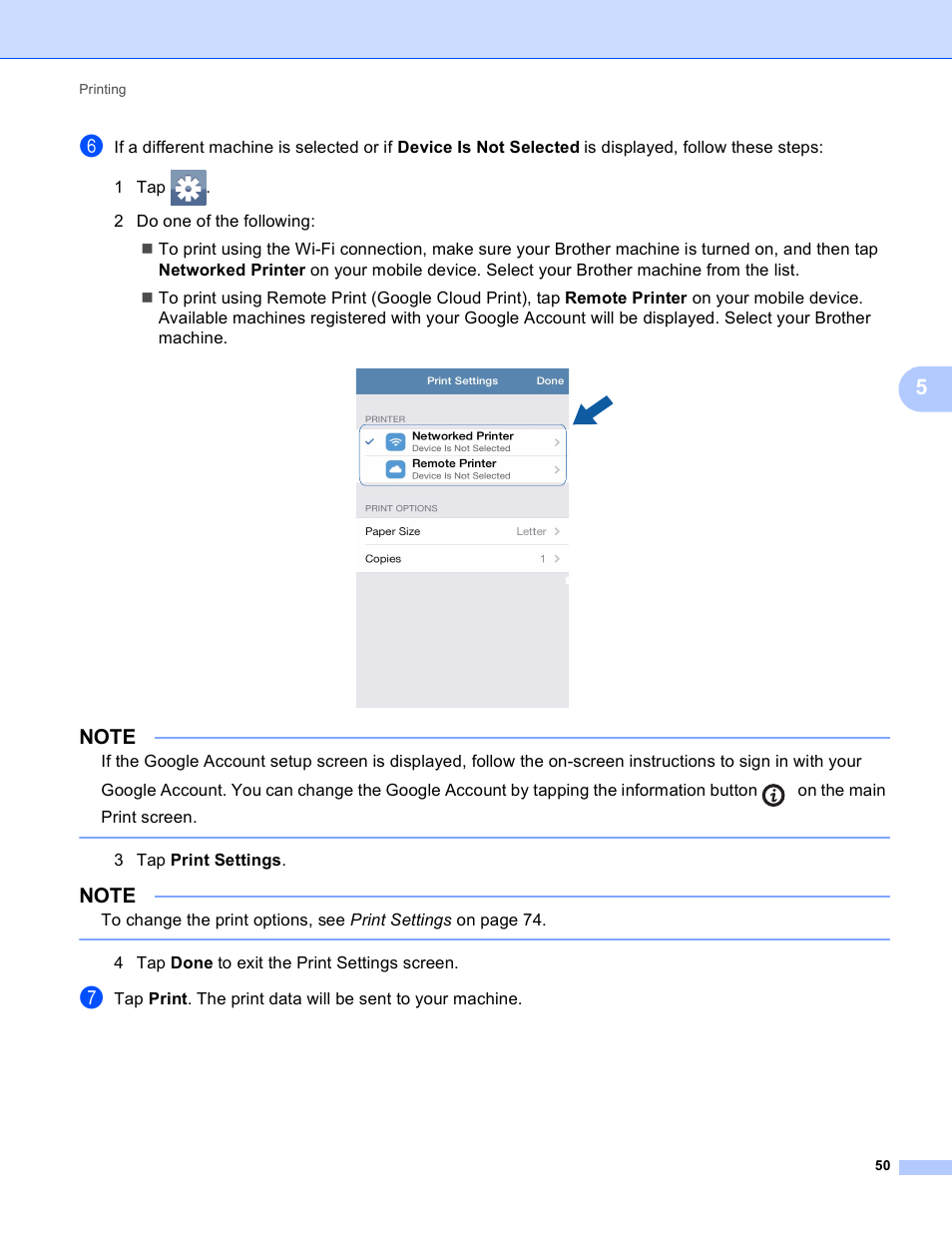 Brother Mobile Print/Scan for Brother iPrint&Scan User Manual | Page 54 / 115