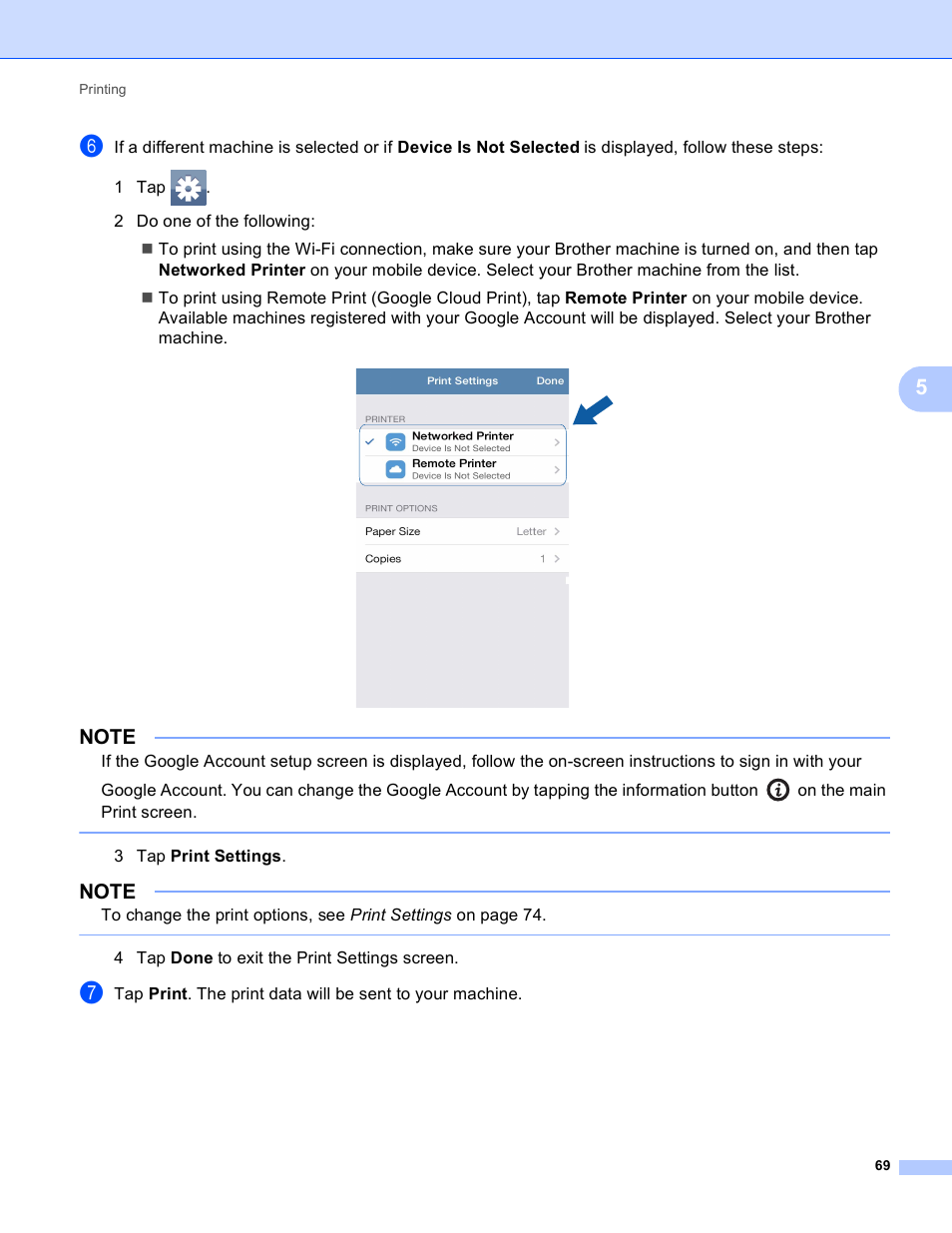 Brother Mobile Print/Scan for Brother iPrint&Scan User Manual | Page 73 / 115