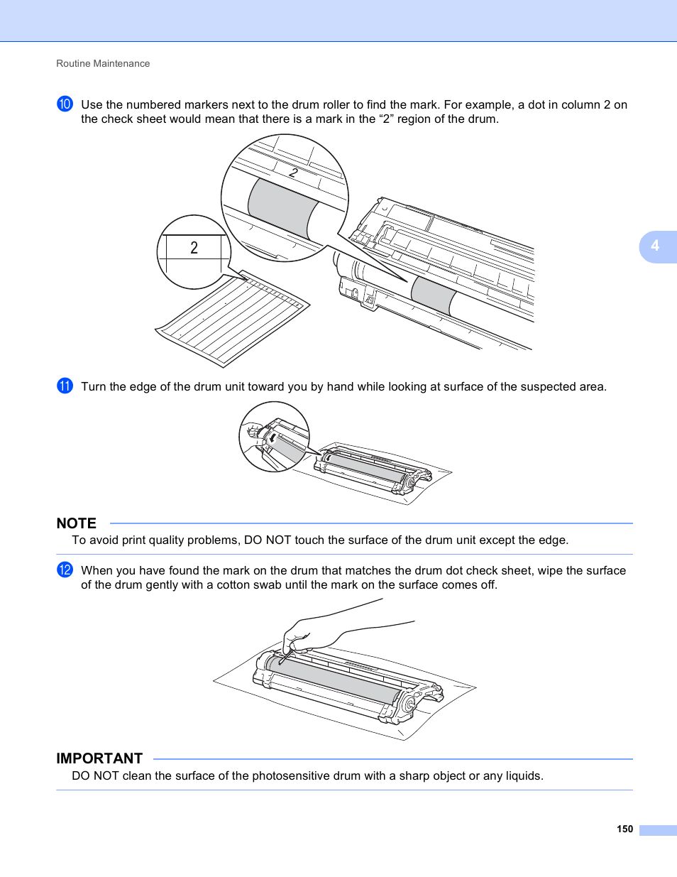 Important | Brother HL-3170CDW User Manual | Page 156 / 206