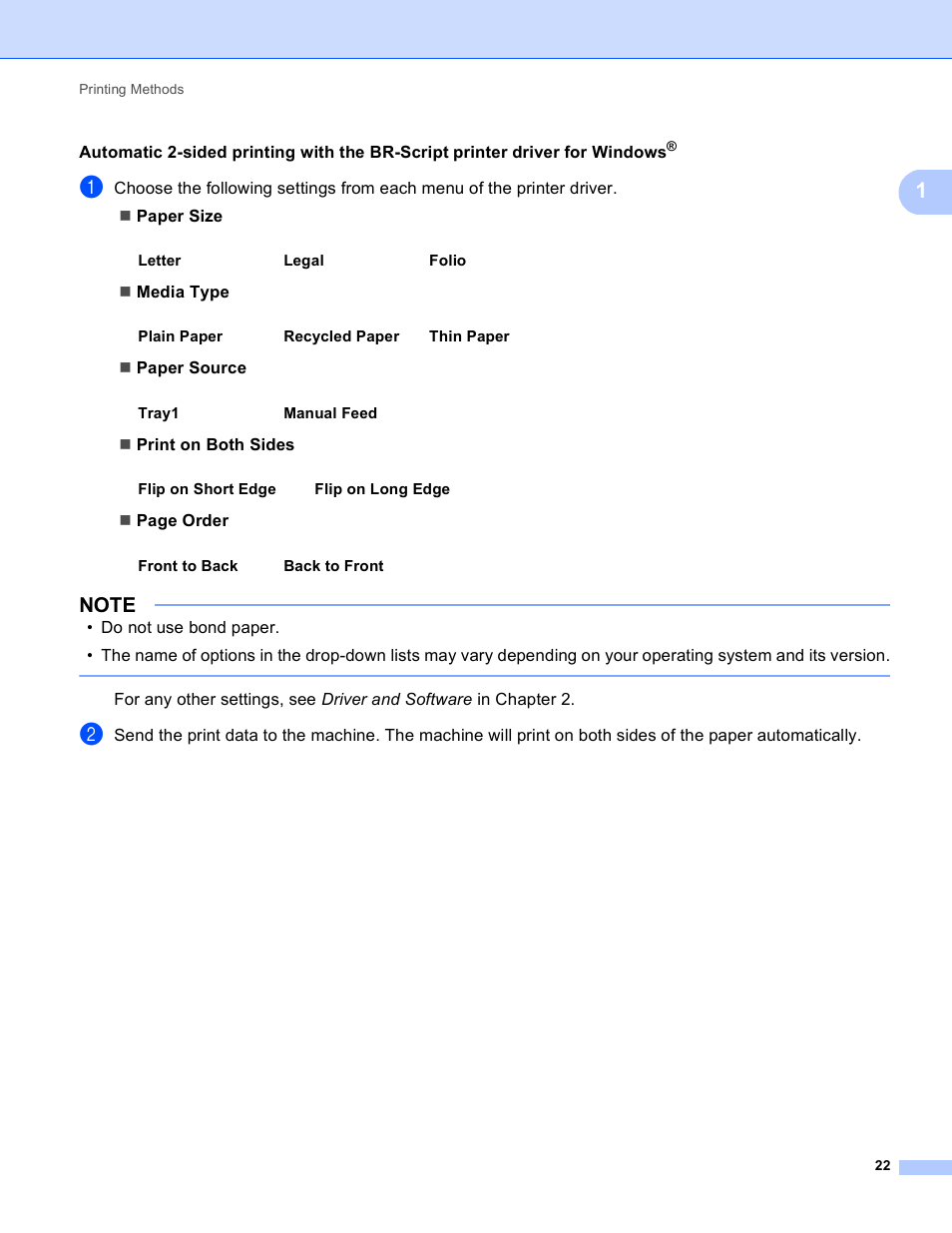 Brother HL-3170CDW User Manual | Page 28 / 206
