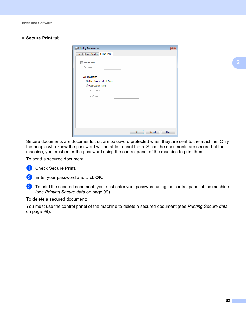 Brother HL-3170CDW User Manual | Page 58 / 206