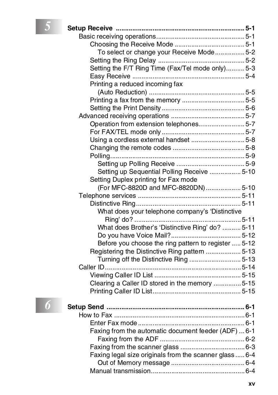 Brother MFC-8820DN User Manual | Page 16 / 421