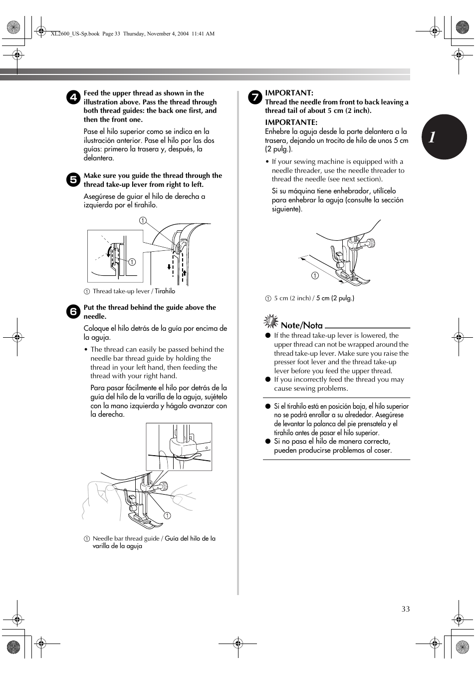 Brother XL 2600i User Manual | Page 34 / 82
