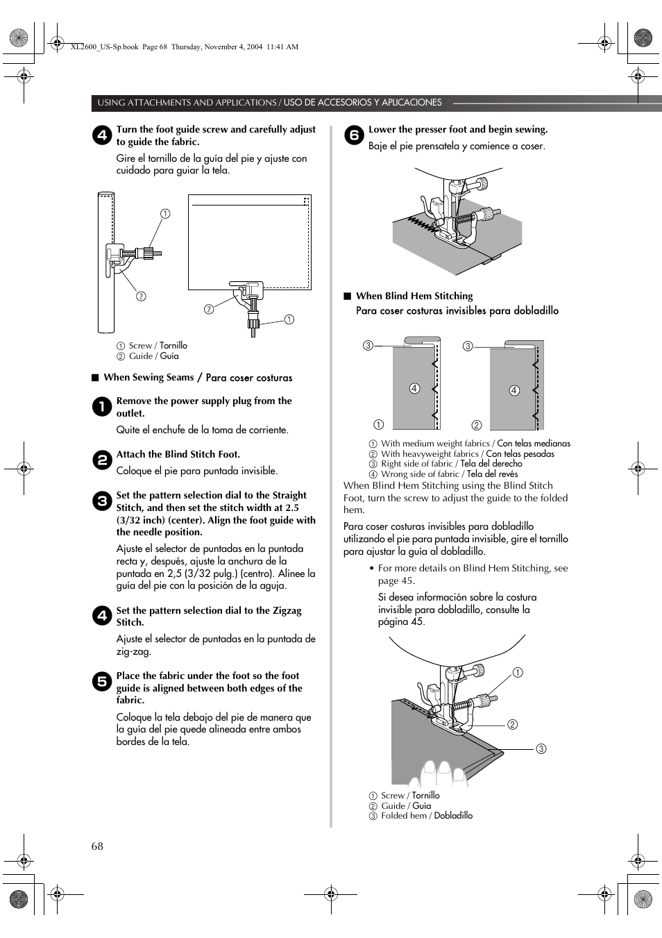 Brother XL 2600i User Manual | Page 69 / 82