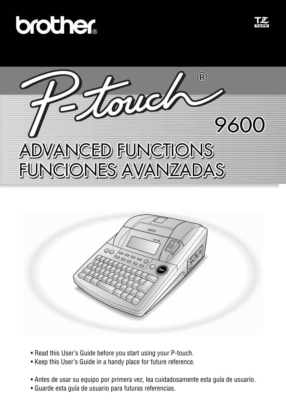 Brother PT-9600 User Manual | 52 pages