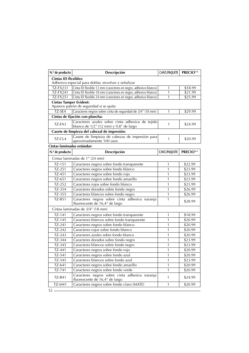 Brother PT-2300 User Manual | Page 137 / 143