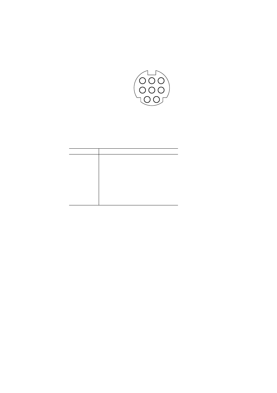 Rs-100m interface connector | Brother HL-1240 User Manual | Page 49 / 123