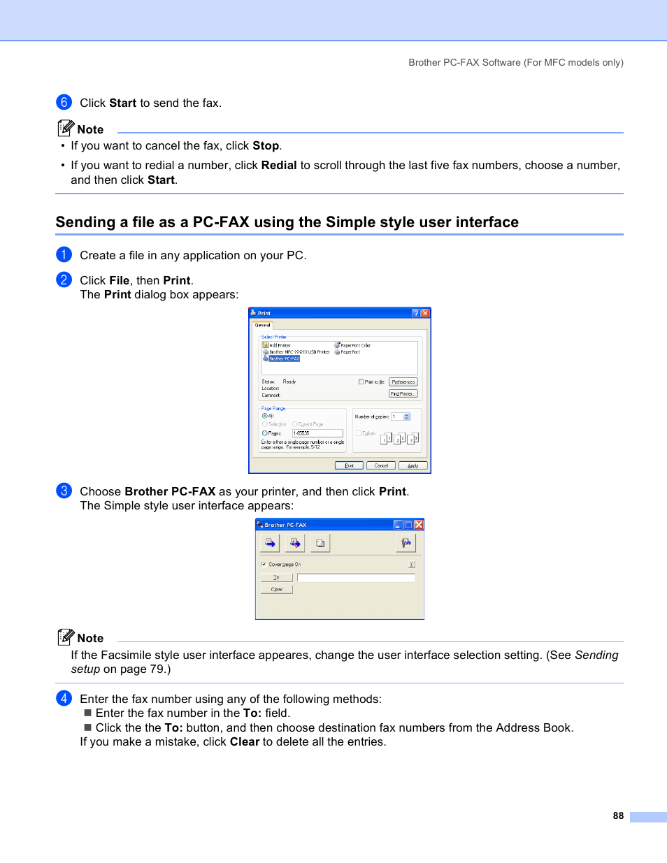 Brother MFC-640CW User Manual | Page 94 / 160