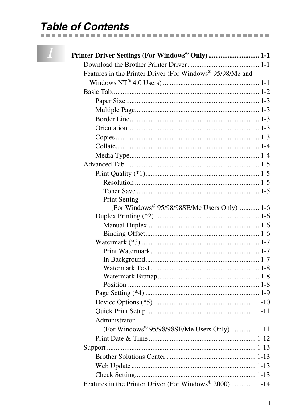 Brother FAX-3800 User Manual | Page 2 / 26