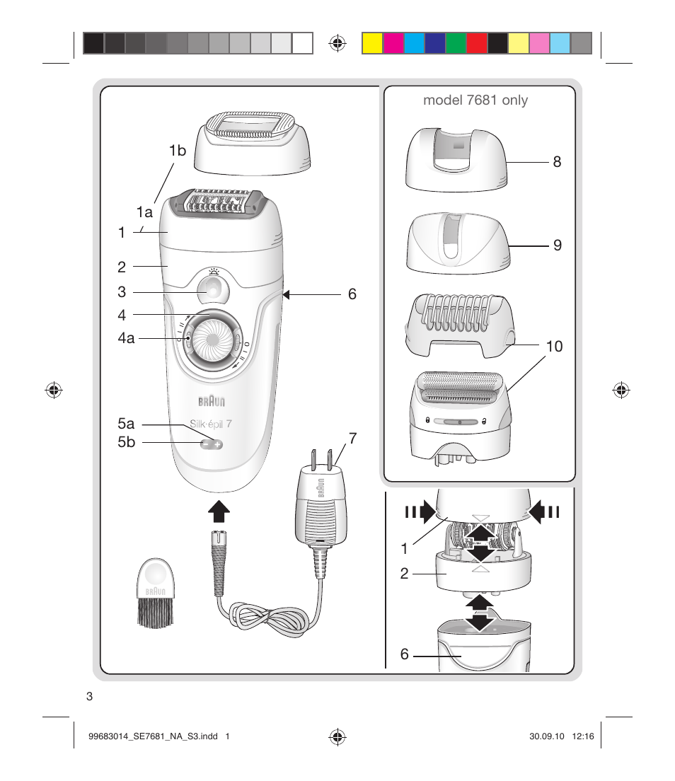 99683014_se7681_na_s3 | Braun 7681-5377 Silk-épil 7 Legs Body & Face User Manual | Page 3 / 32