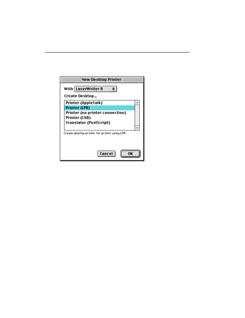 How to select the print server (tcp/ip), How to select the print server (tcp/ip) -5 | Brother HL-5050 User Manual | Page 91 / 140