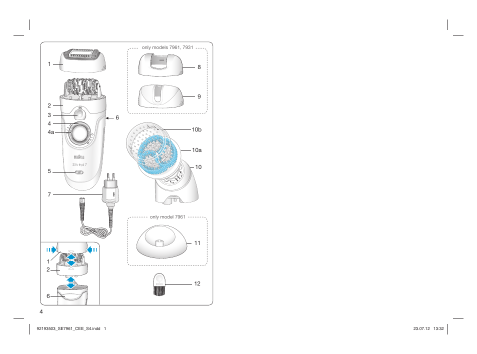 92193503_se7961_cee_s4 | Braun 7961 Silk-épil 7 - SkinSpa Spa  RU User Manual | Page 4 / 40