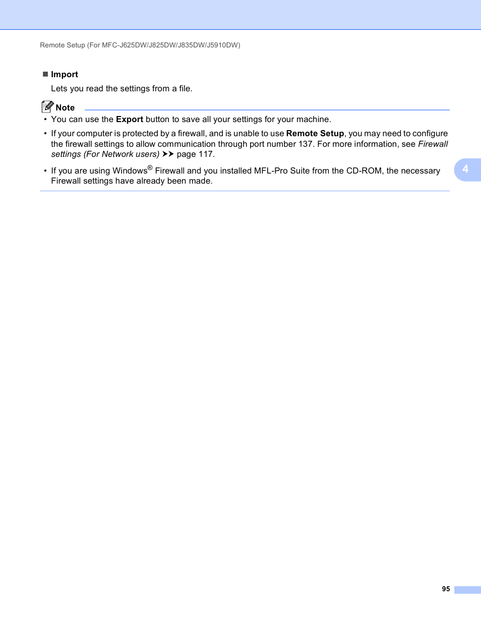 Brother MFC-J825DW User Manual | Page 104 / 248