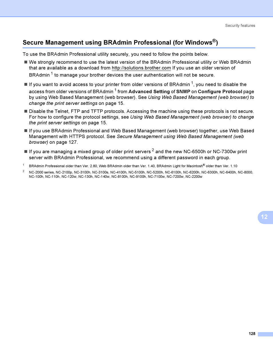 Brother HL-4040CDN User Manual | Page 135 / 177