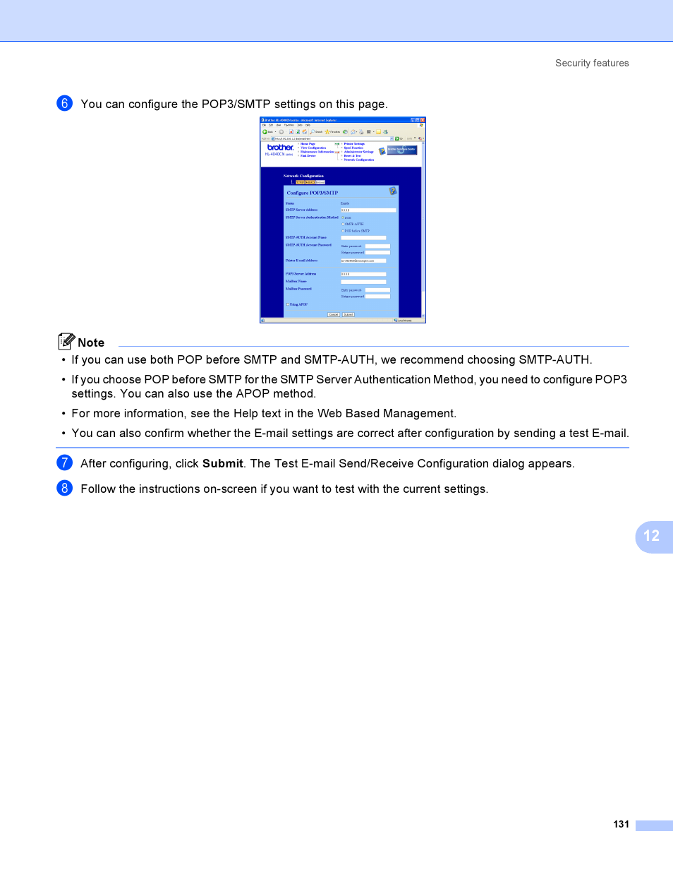 Brother HL-4040CDN User Manual | Page 138 / 177