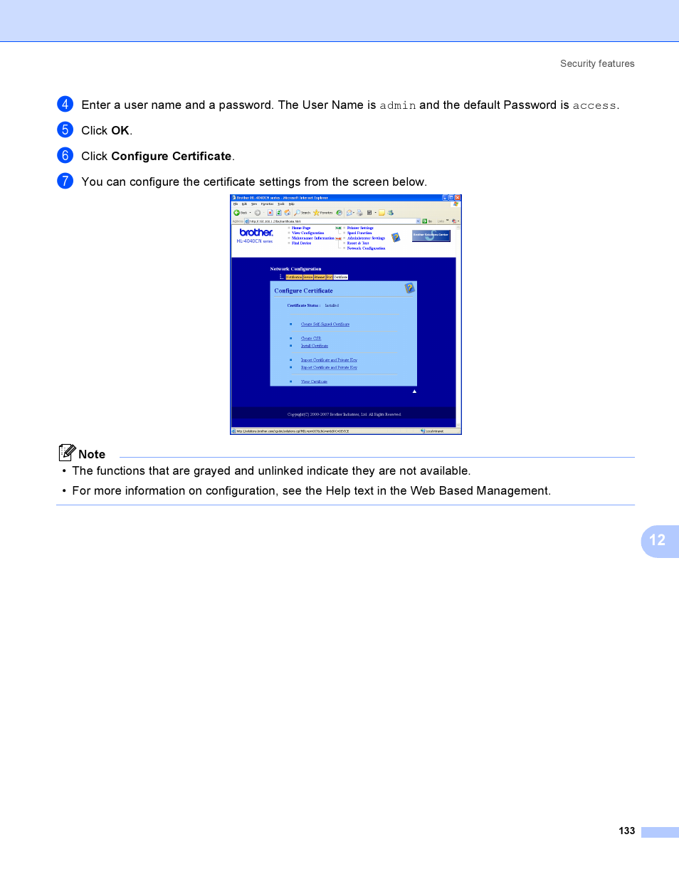 Brother HL-4040CDN User Manual | Page 140 / 177