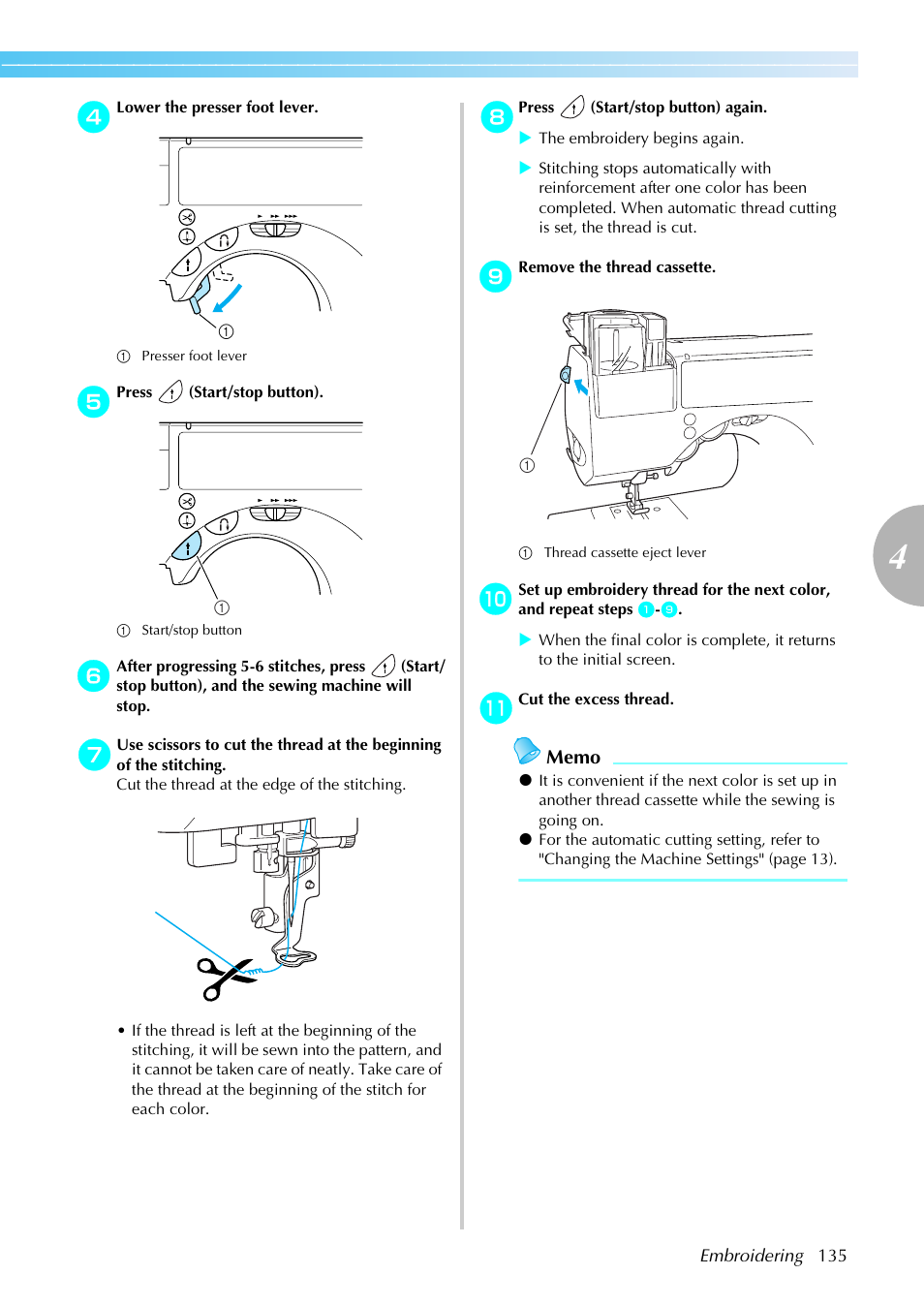Brother SE-270D User Manual | Page 141 / 166