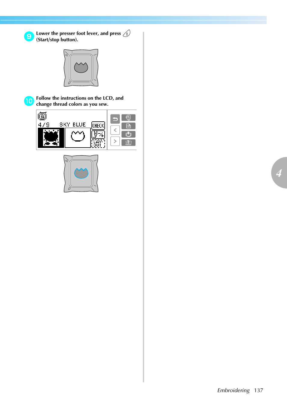 Brother SE-270D User Manual | Page 143 / 166