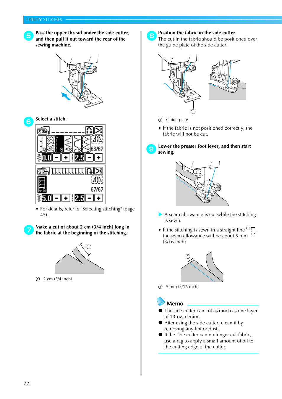 Brother SE-270D User Manual | Page 78 / 166