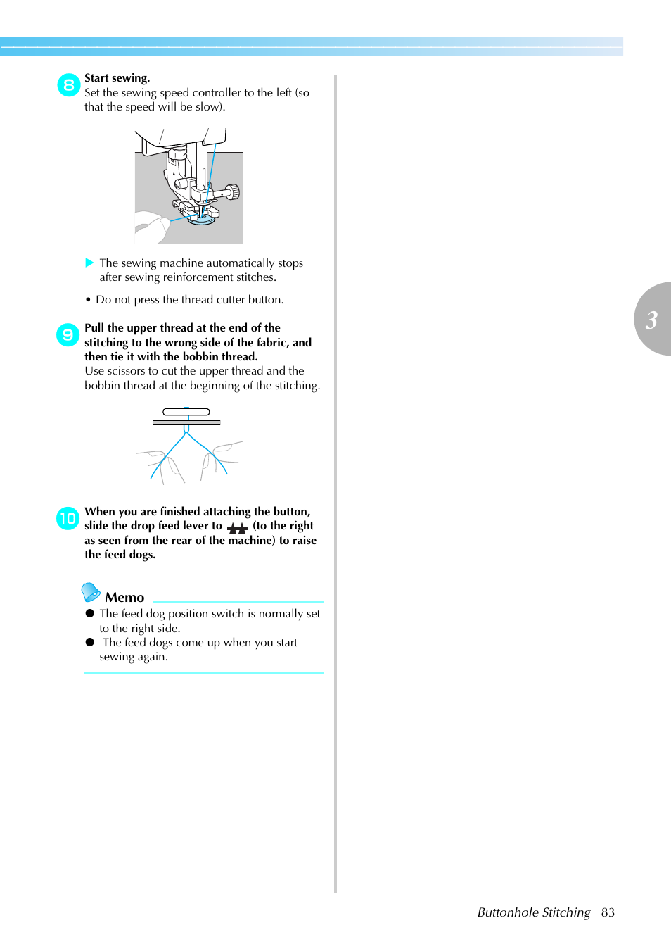 Brother SE-270D User Manual | Page 89 / 166