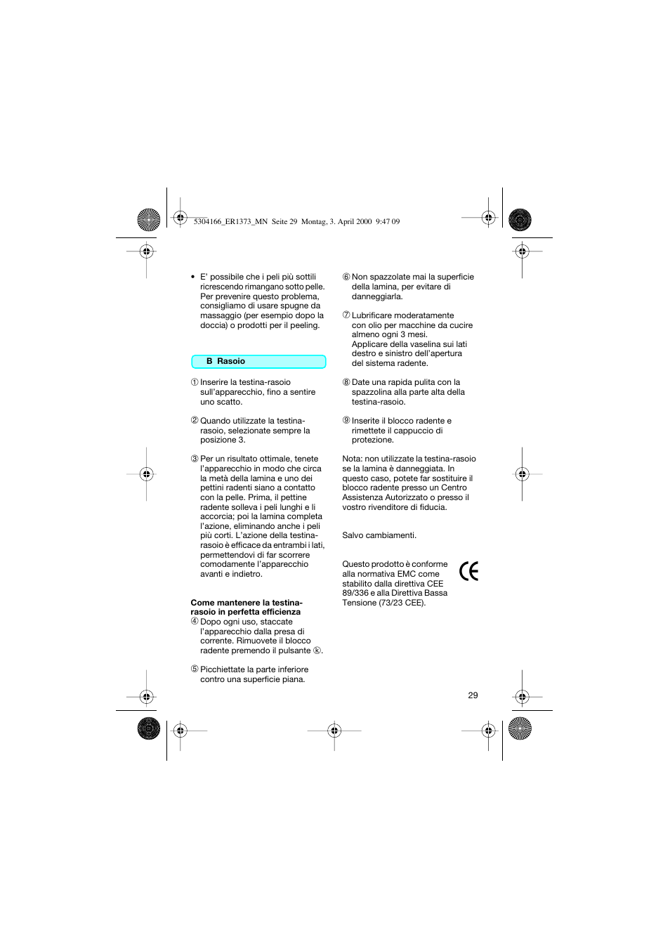 Braun ER1373 Silk-épil SuperSoft Plus User Manual | Page 29 / 59