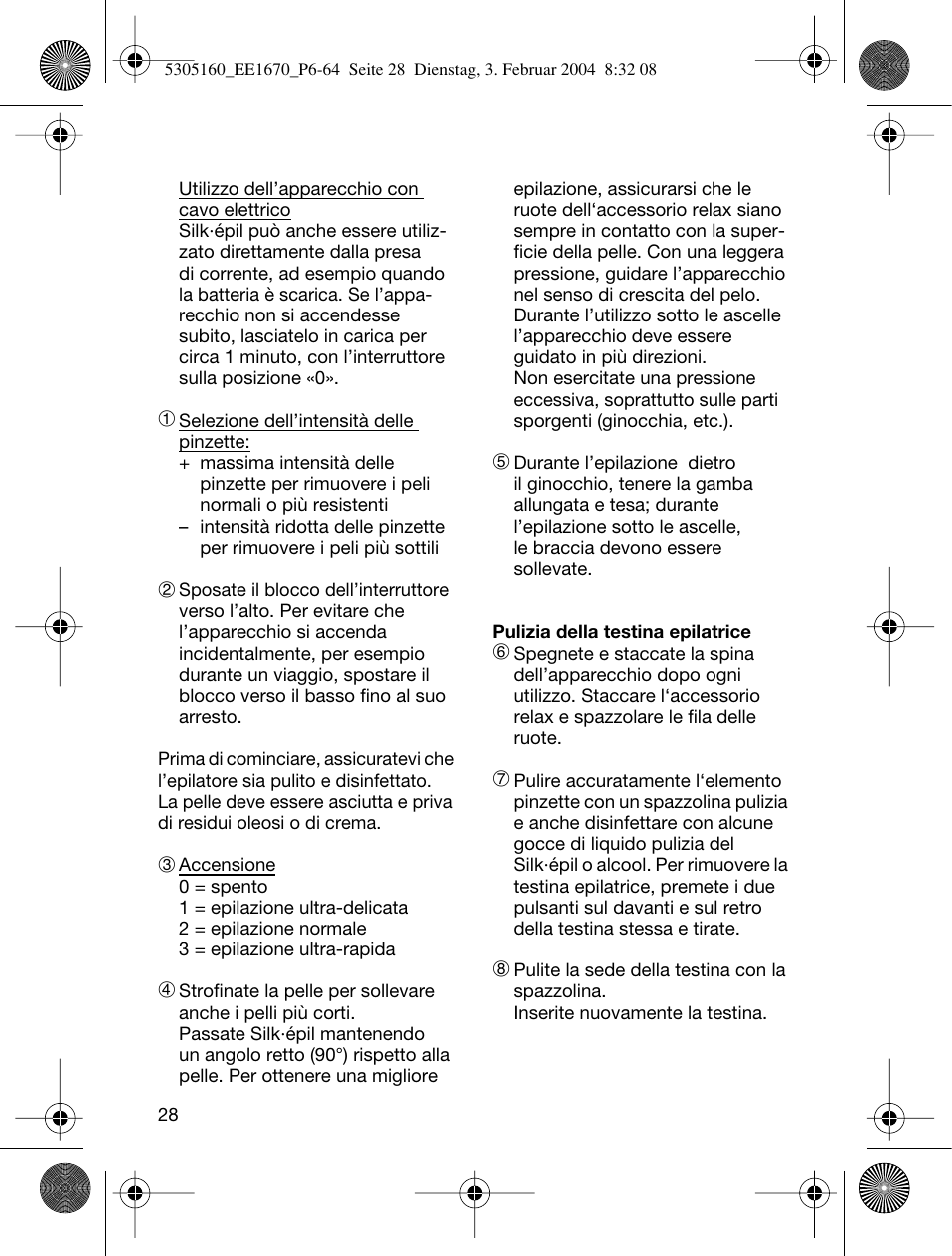 Braun EE1660 Silk-épil SuperSoft Plus User Manual | Page 27 / 59