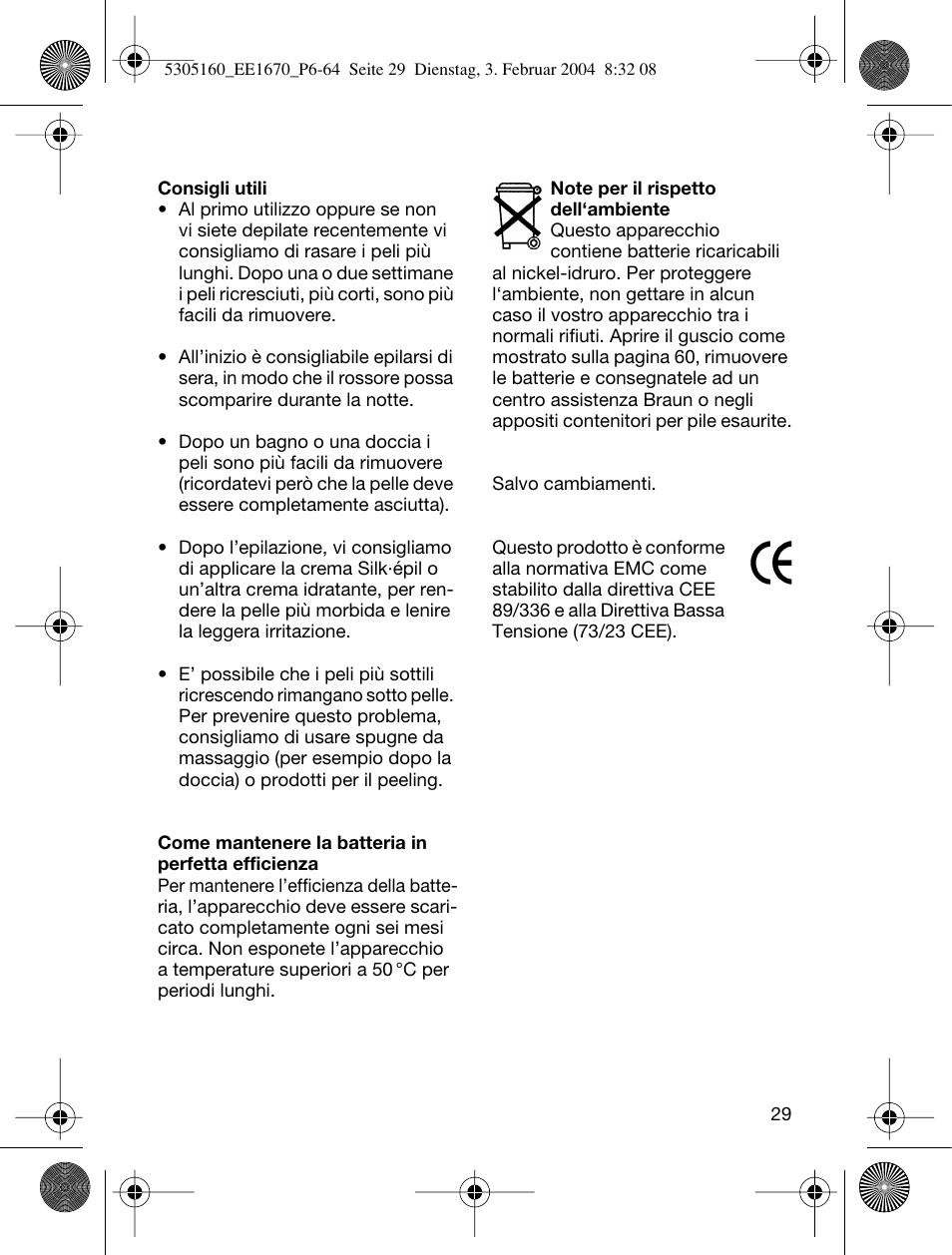 Braun EE1660 Silk-épil SuperSoft Plus User Manual | Page 28 / 59