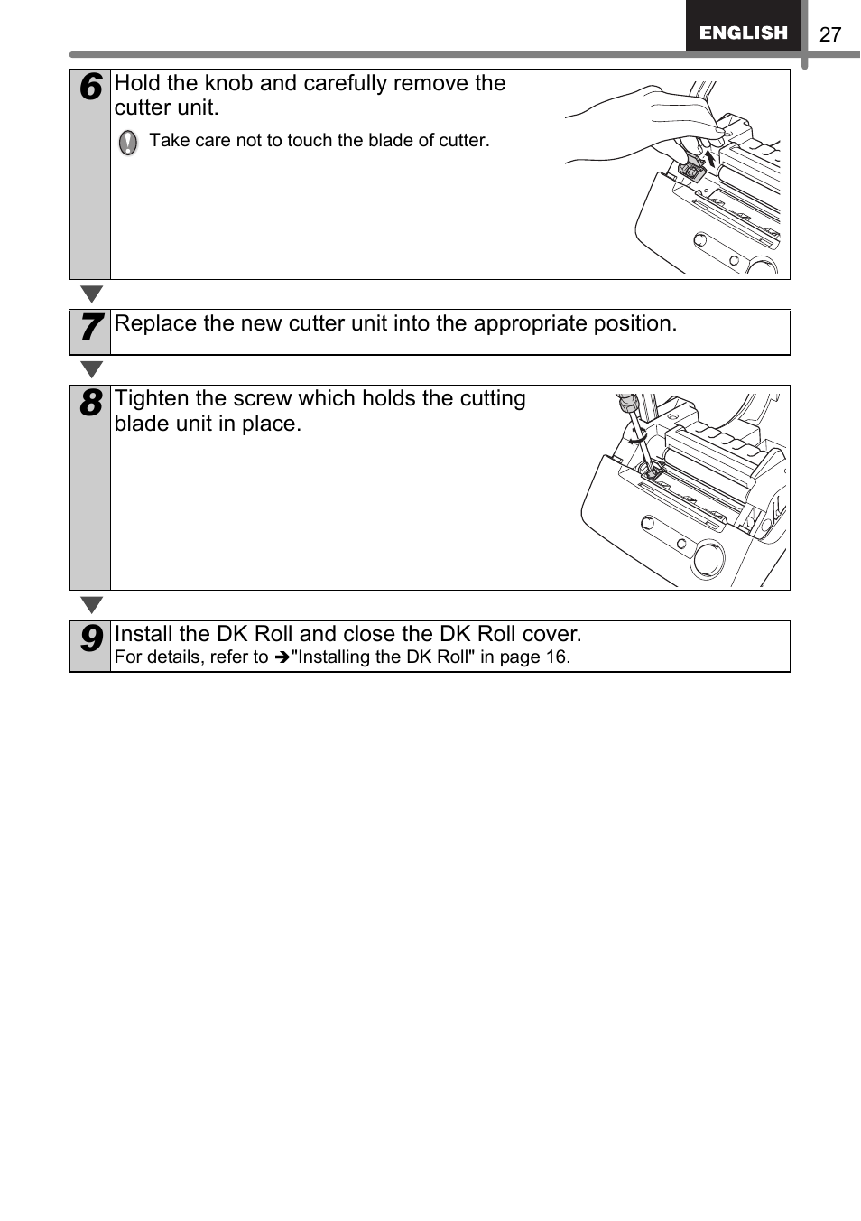 Brother QL-500 User Manual | Page 27 / 62