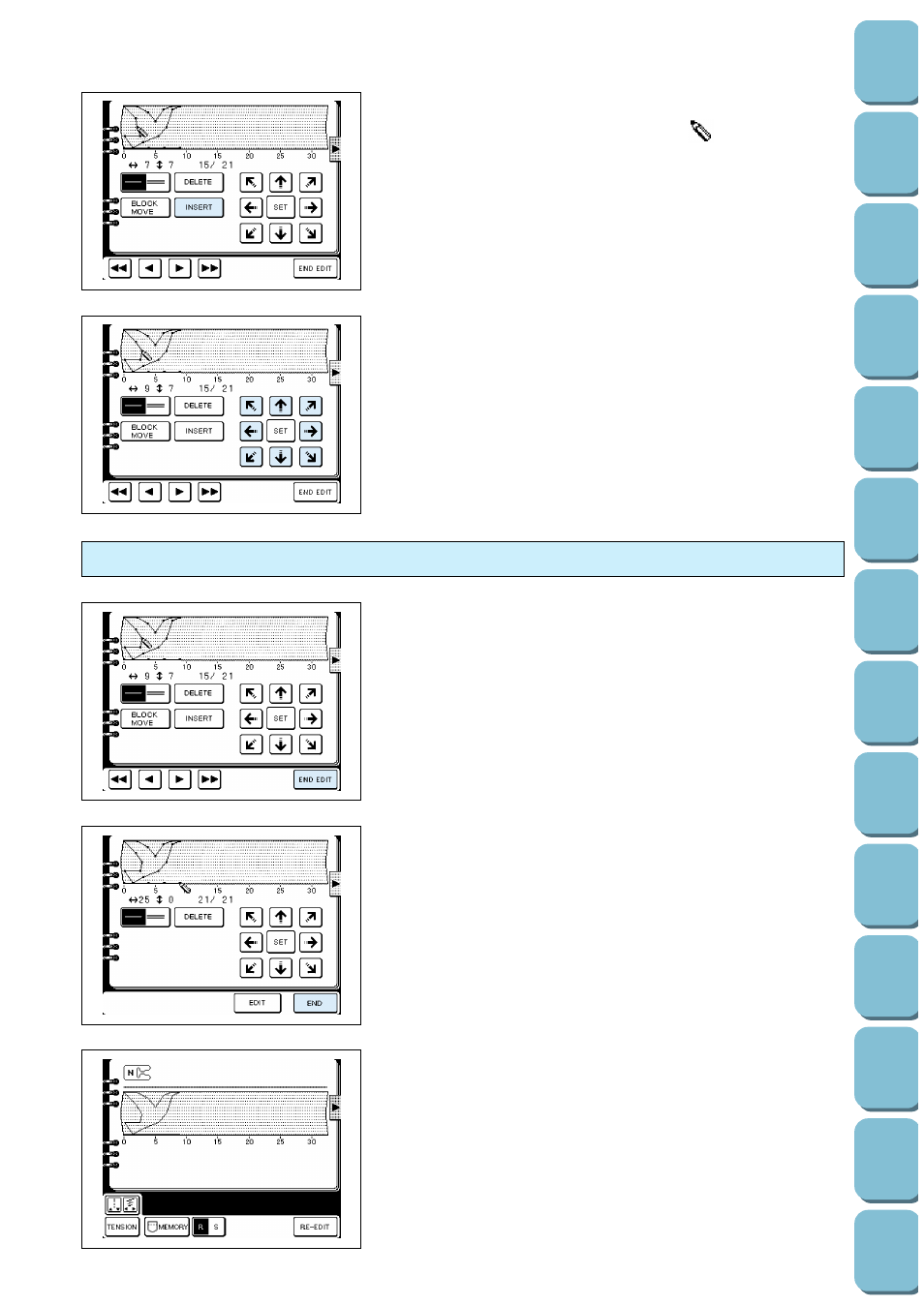 Once you have finished editing | Brother PC-8500 8500D User Manual | Page 169 / 196