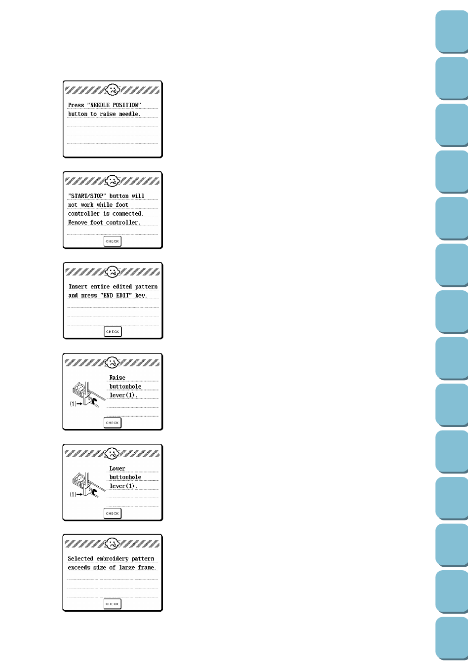 Brother PC-8500 8500D User Manual | Page 179 / 196