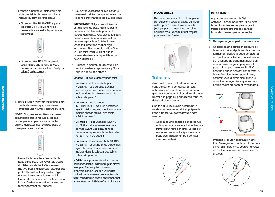 Traitement | Braun Gillette Venus Naked Skin User Manual | Page 28 / 53