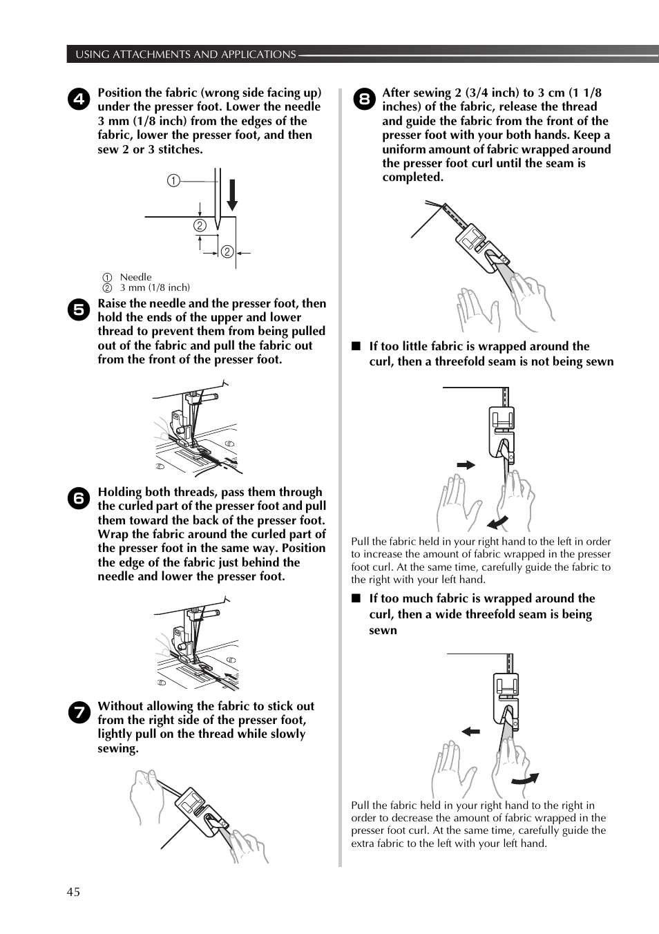Brother XL2800 User Manual | Page 46 / 108